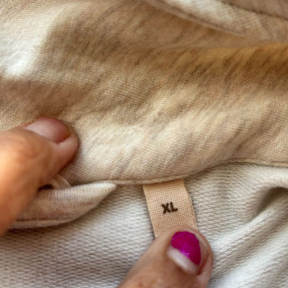 Soft Surroundings Belted Cozy Soft Midi Length Bath Robe Cream Color Size XL - Picture 13 of 15